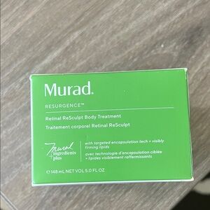 Murad Resurgence Retinal ReSculpt Body Treatment - Bright Green Box